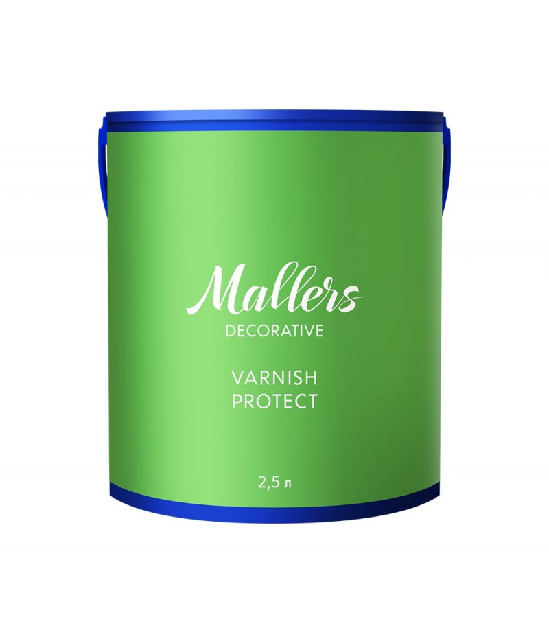 Mallers Varnish Protect  лак полуматовый 2,5л 